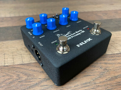 ベース NUX Melvin Lee Davis BASS Preamp + DI NuX NBP-5 Melvin Lee Davis Preamp and DI Bass Pedal