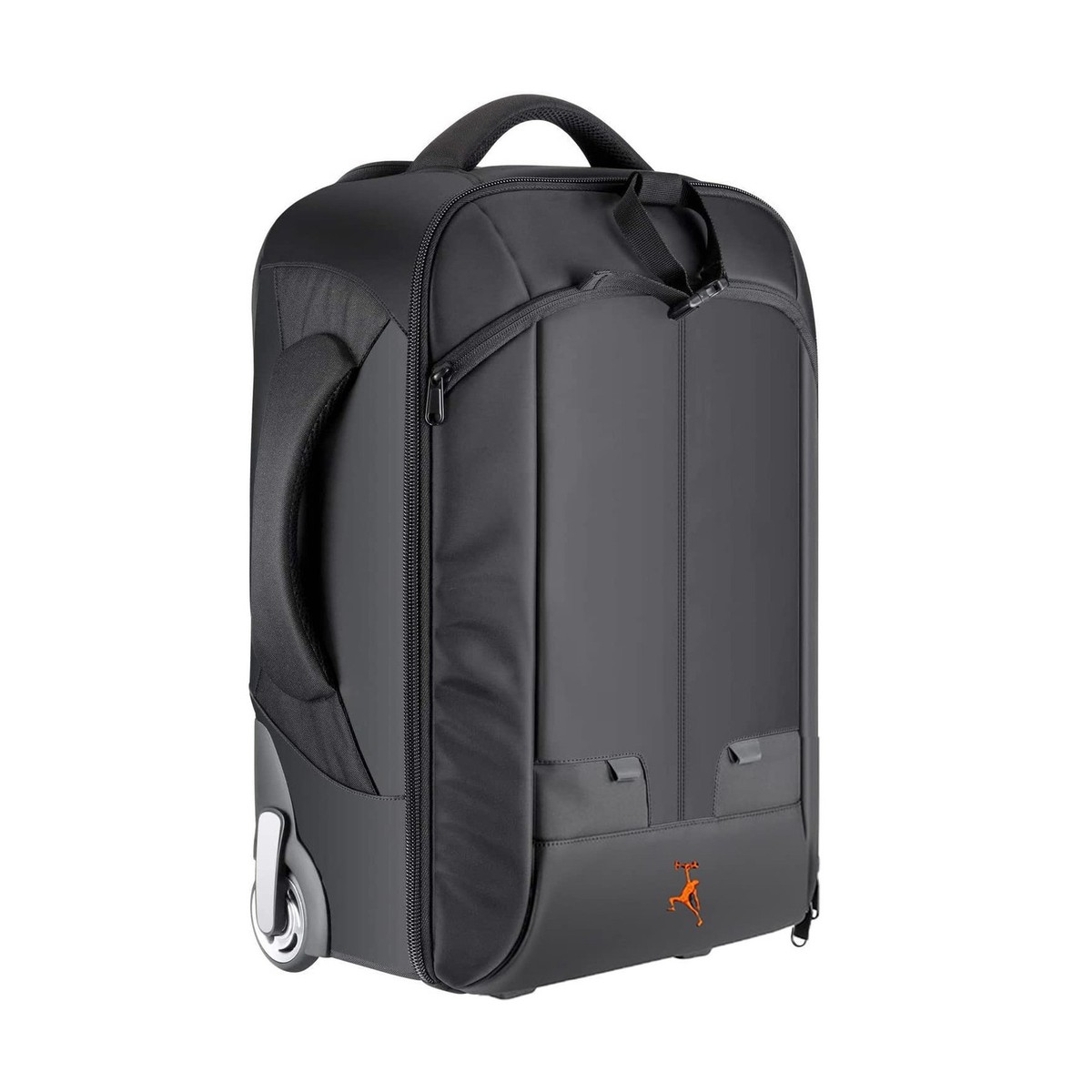 Wheeled Camera Backpack with Telescoping Handle, Detachable