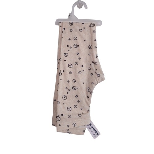 Old Navy Full-Length Built-In Tough Legging Peace Love Girl Size S (6-7) New - Picture 3 of 3