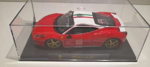 Ferrari Italia Lauda 2013 – Miniature 1/24 Neuve Sous Vitrine D'origine