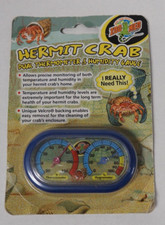 Zoo Med HC-11 Hermit Crab Thermometer and Humidity Gauge
