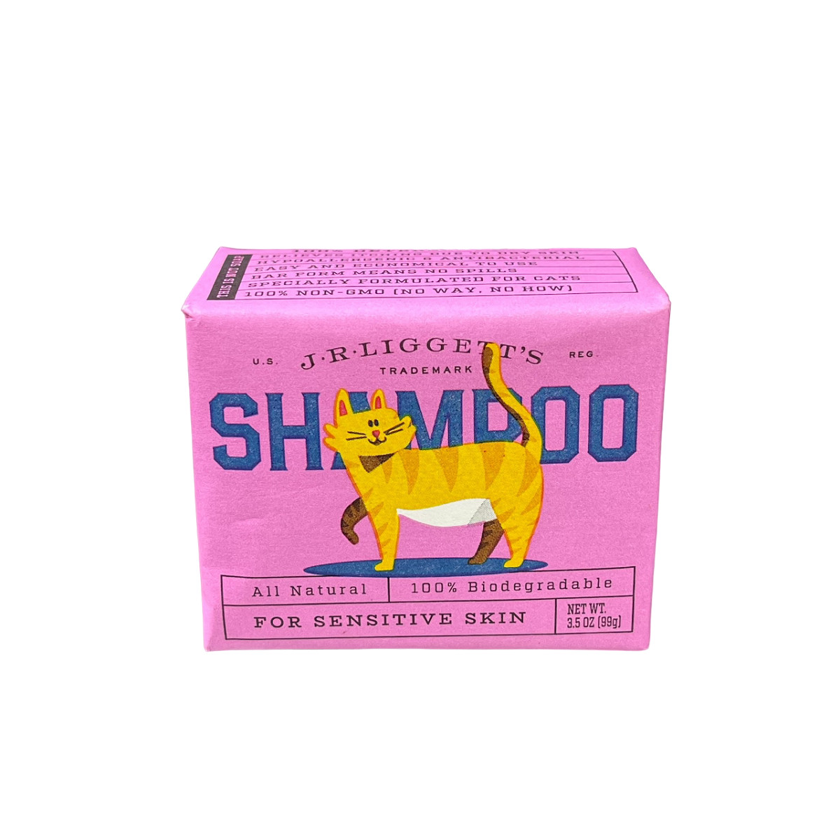 JR Liggets Sensitive Cat Shampoo Bar 3.5 Oz