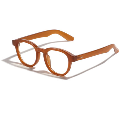 Men Women Blue Light Blocking Reading Glasses Round Clear Lens Classic Glasses