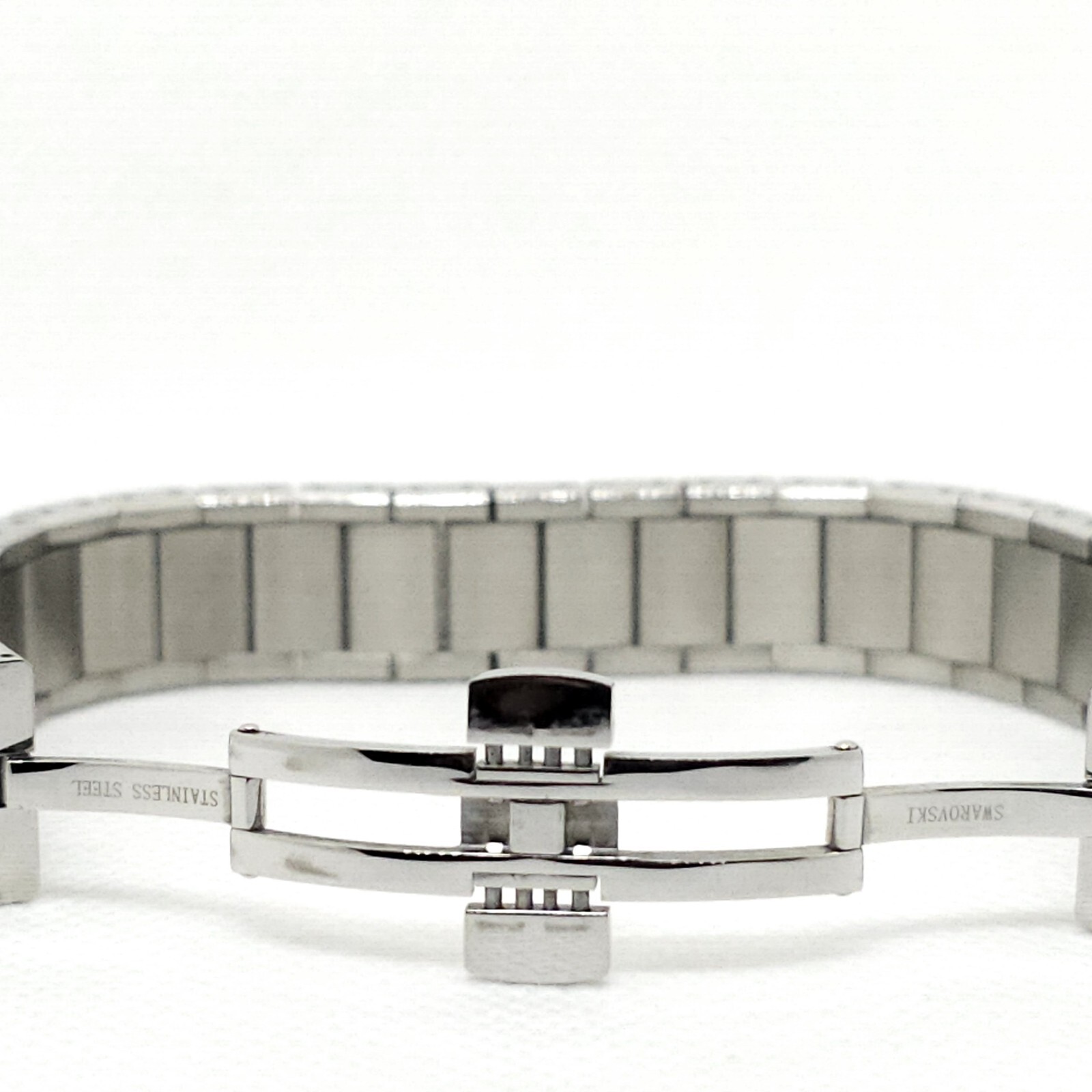 Retired Swarovski  Rectangular Crystal bracelet - image 7