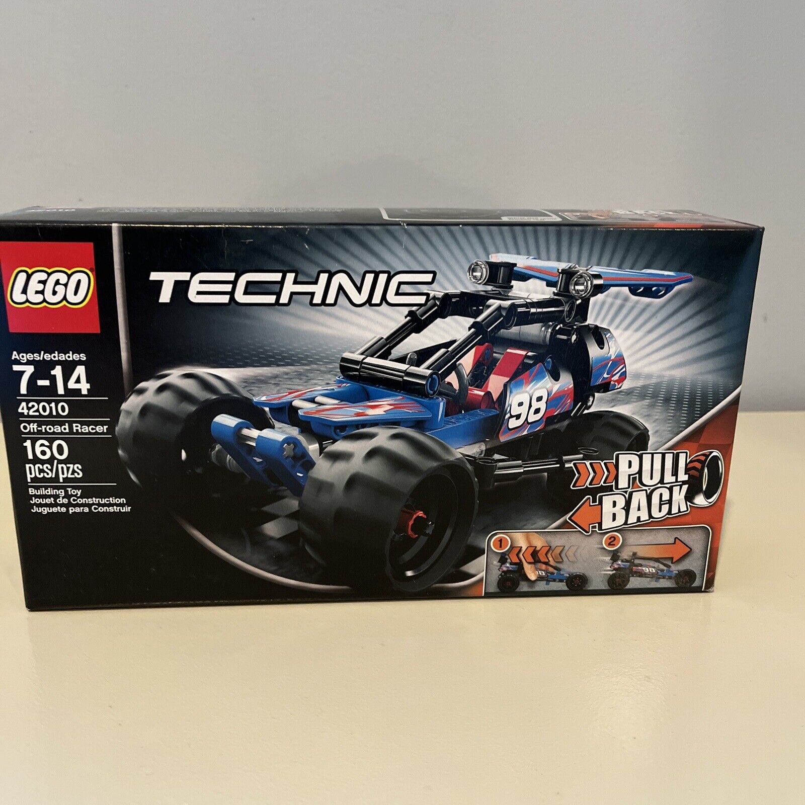 NEW LEGO TECHNIC,  42010 OFF-ROAD RACER  & Dragster 160 PCS -  2 In 1