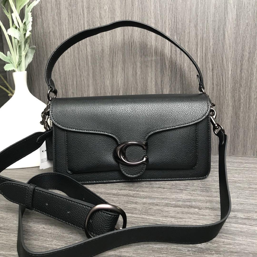 NEW Coach CH857 V5BLK Tabby 26 Shoulder Bag Black Leather NEW Coach CH857 V5BLK Tabby 26 Shoulder Bag Black Leather