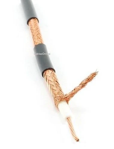 1ft BNC RG8/U Mini 50-Ohm Coax Male/Male Premium Quality Antenna Cable, R-B801 - Image 4 of 4