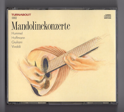 2 CD   Mandolinenkonzerte - Hummel, Hoffmann, Giuliani, Vivaldi   Doppelalbum