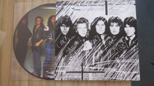 MICHAEL SCHENKER GROUP- SAME, PIC DISC IN DIE CUT SLEEVE, SCORPIONS, UFO - Picture 2 of 2