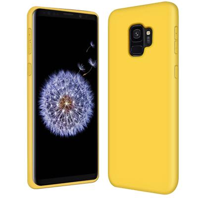 Schutzhülle Silikon Hülle Für Samsung Galaxy S9 Handy Tasche Case Cover matt