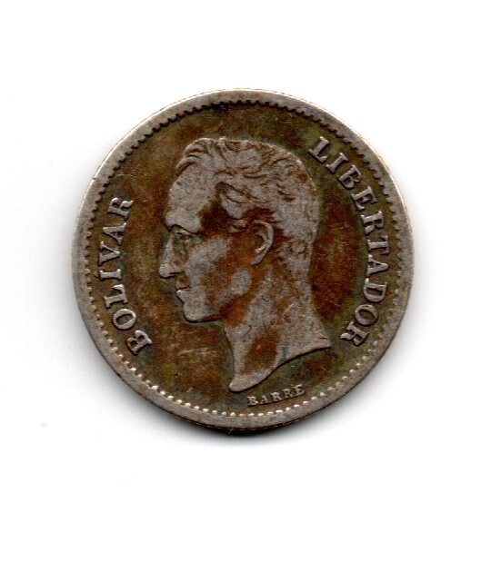 Venezuela 1946, United States of Venezuela, 1/4 Bolivar, 1.250gr, accept offers