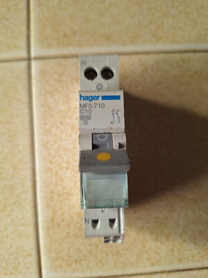 Disjoncteur de protection FI LS 10A 10mA