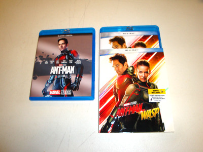 Ant-Man  & Ant-Man and the Wasp  *Like New*  (Blu-ray  2-Disc Set)
