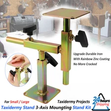 Taxidermy Stand 3 Axis Mounting Stand / Taxidermy Mounting Stand Kit Zinc Plated