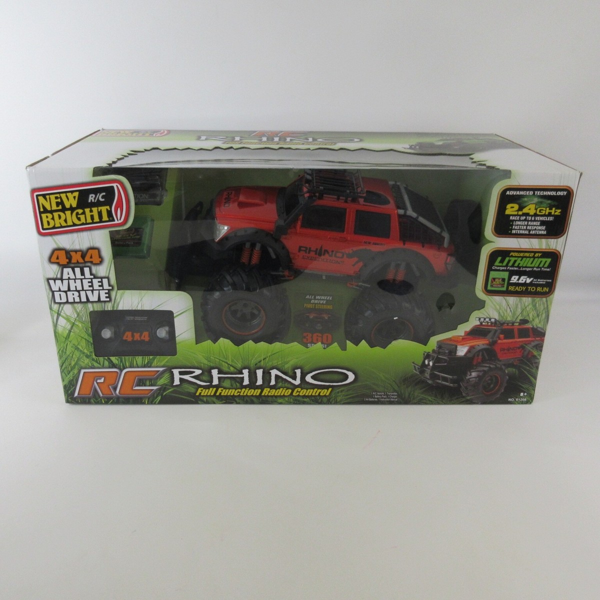 New Bright F/F 9.6V 4x4 Rhino Expeditions RC Vehicle 2.4Ghz 1:12