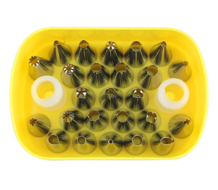 Boquillas de glaseado accesorios para hornear kit de suministros de decoración de pasteles para principiantes Foto 2 de 4