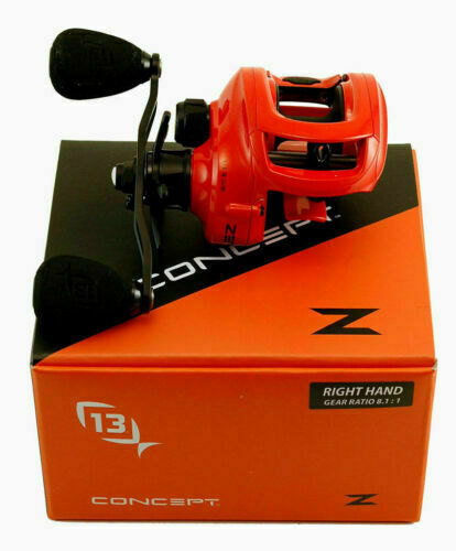13 Fishing Concept Z 8.1:1 Right Handed Baitcasting Reel for Fresh