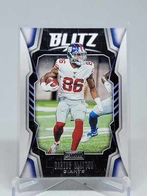 2020 PANINI PLAYBOOK DARIUS SLAYTON BLITZ #BLITZ-19 GIANTS D4E