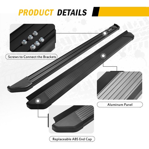 US Stock Running Boards For Lexus NX 2022 - 2025 Side Steps Nerf Bar Aluminum - Picture 2 of 7