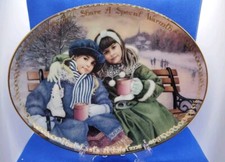 SISTERS SHARE A SPECIAL WARMTH Plate Seasons of Sharing: Sisters for Life #1 