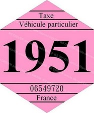 vignette 1951 pare brise véhicule collection  CITROEN RENAULT PEUGEOT PANHARD MG