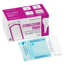 2.25 x 2.75 Self-Sterilization Pouches Autoclave Bags Dental Tattoo (Box of 200)