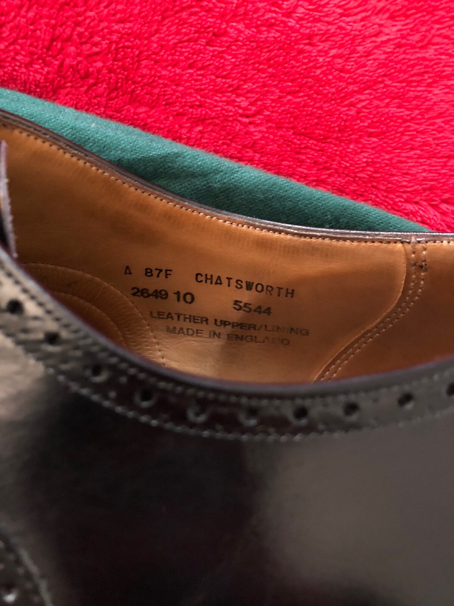 Alfred Sargent Made in England Chatsworth Black Calf Captoe Alfred Sargent Made in England Chatsworth Black Calf Captoe