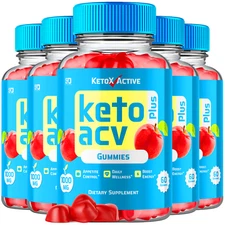 Keto X Active Gummies Supports Advanced Weight Management and Energy (5 Pack)