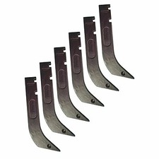 6 - Gannon Scraper Box Blade Scarifier Shanks - H920 