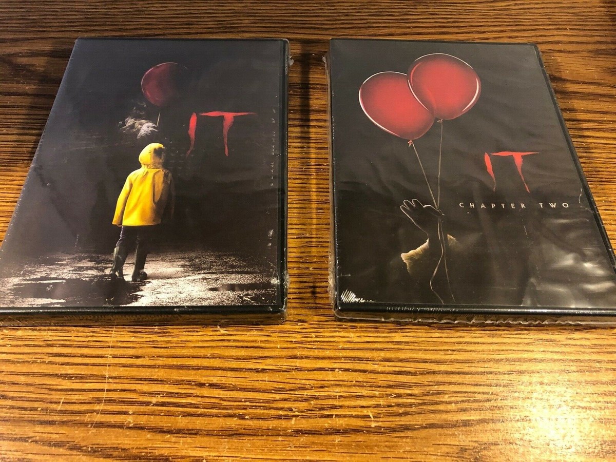It Chapter One Two Lot DVD 1 2 Stephen King Horror Movie
