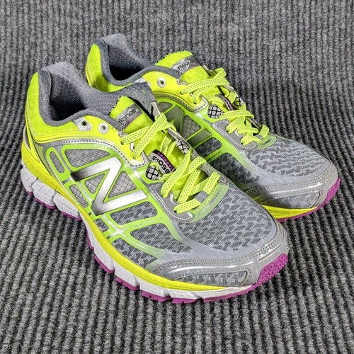 Running Shoes Sneakers Grey Volt Green 