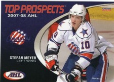 Stefan Meyer 2007-08 AHL Top Prospects Rochester Americans