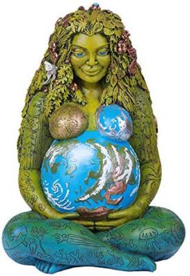 Ebros Gift Millennial Gaia Earth Mother Goddess Figurine 14