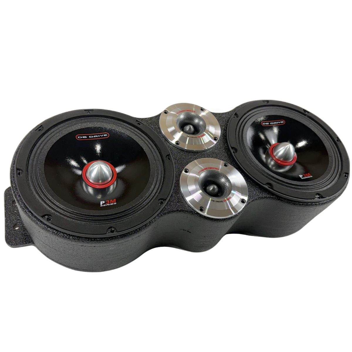 Universal Speaker Panel 2x8 2 X Tweters Speaker Pod Enclosure Box