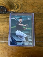 2021 Bowman Platinum Daxton Fulton Aqua Ice Foilboard 33/250 Top 100 Prospect