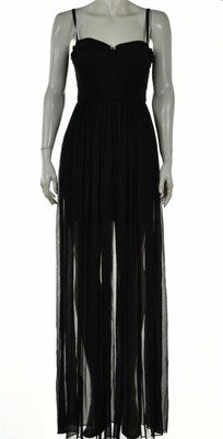 alice and olivia black gown