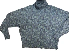 Norm Thompson Size Large Angora Blend Sweater Women’s Dolman Sleeve Pull Over