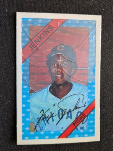 Fergie Jenkins #8 1972 Kellogg's card