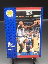 1991-92 Fleer #71 Mitch Richmond Basketball Card Golden State Warriors