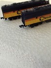 Bachmann Chessie EMD F7 Locomotives N Scale Lot Of 2 Plus Caboose - TESTED — photo 9