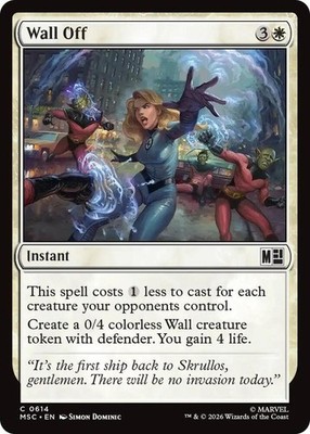 Foil Wall Off MSC LP 614