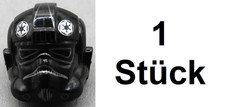 1x LEGO 87556pb04 Minifigur Zubehör Helm Star Wars Stormtrooper AUFDRUCK