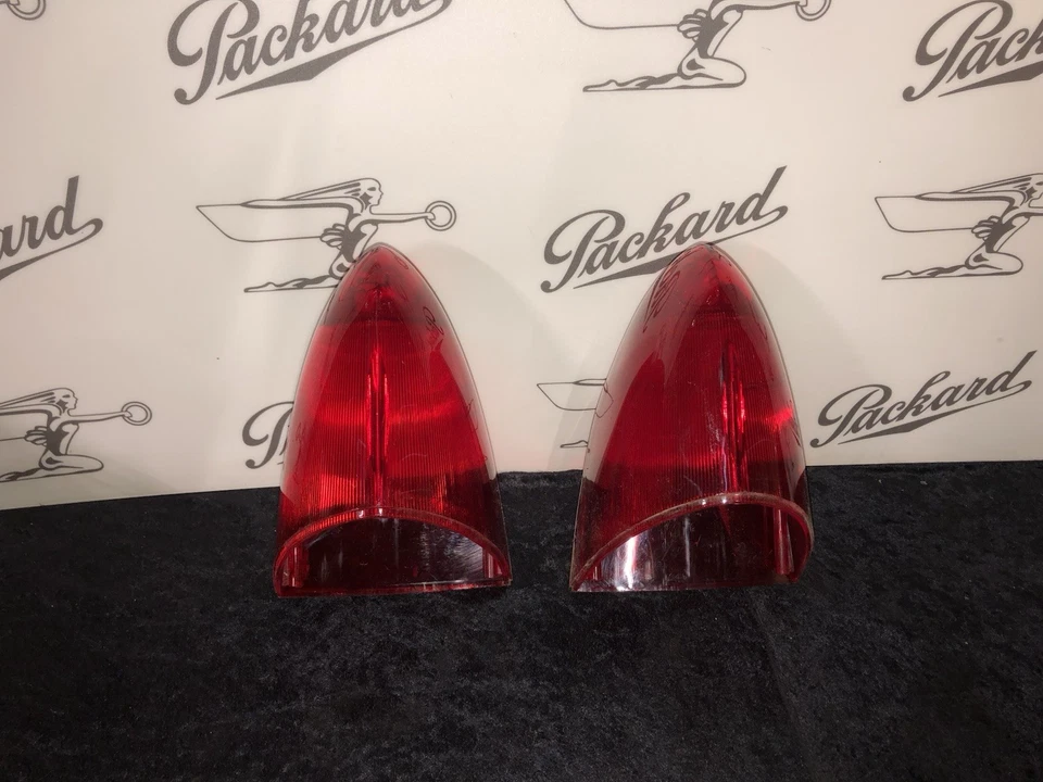 Lentes de luz trasera Packard Clipper 1954-55 Foto 4 de 4