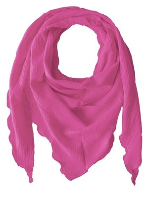 Dreieckstuch Baumwolle Musselin Damen Schal Halstuch Tuch 12 Farben 170x65 223