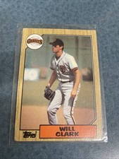 1987 Topps - Will Clark #420 (RC)