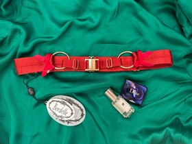 Bordelle Burnt Red Adjustable Belt One Size NWT