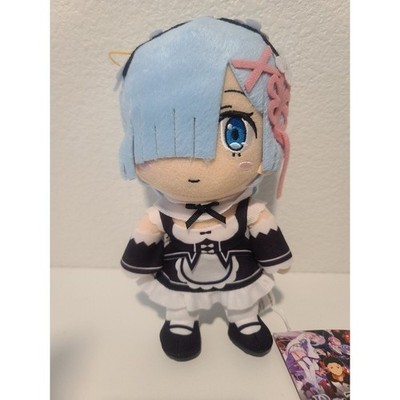 Re:Zero - Rem 8'' Official Plush (Great Eastern 53501) Soft Plushie Toy NEW BLUE