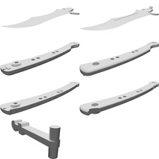 Coltello Butterfly Replica con Fermo per CS:GO Cosplay Balisong Stampato 3D