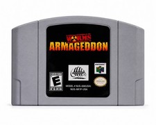 Worms Armageddon Nintendo 64 N64 Video Game Cartridge NTSC-U/C Game Only