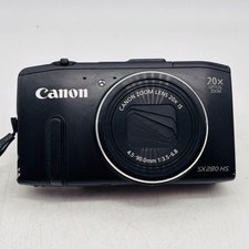 Canon PowerShot SX280 HS 12.1MP Digital Camera - Black for sale